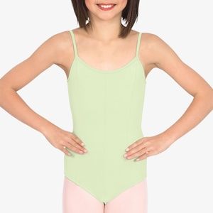 Mirella Cotton Camisole Dance Leotard - EUC